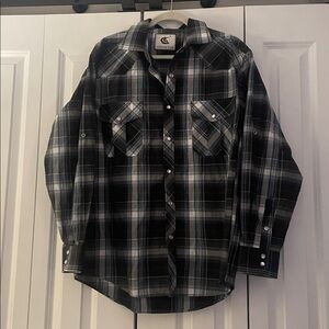 Coevals Club Plaid Button-Down Shirt